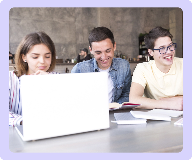 Modern school building